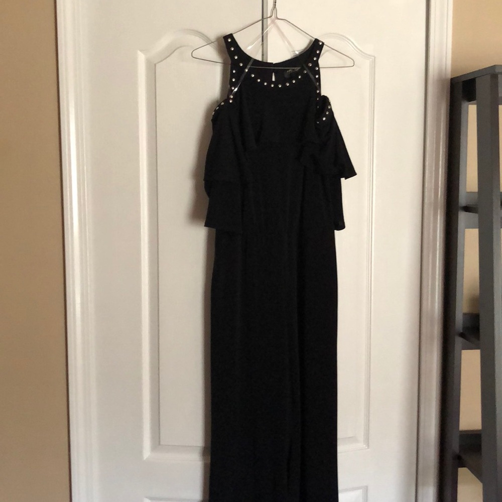 Thalia Sodi Open Shoulder Jumpsuit